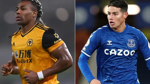 Wolverhampton vs. Everton juegan por la fecha 18 de la Premier League este martes (Getty Images)