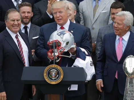 El polémico premio que recibirá Bill Belichick de manos de Donald Trump