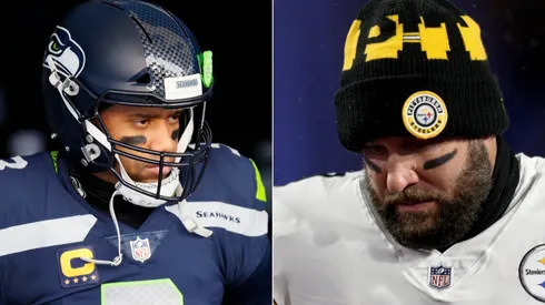 Russell Wilson y Ben Roethlisberger (Foto: Getty)