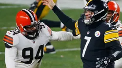 Browns y Steelers se enfrentaron en los Playoffs de la NFL