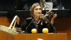 La Senadora pidió apoyar a Cruz Azul en el 2021