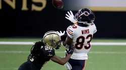 Javon Wims, receptor de los Bears