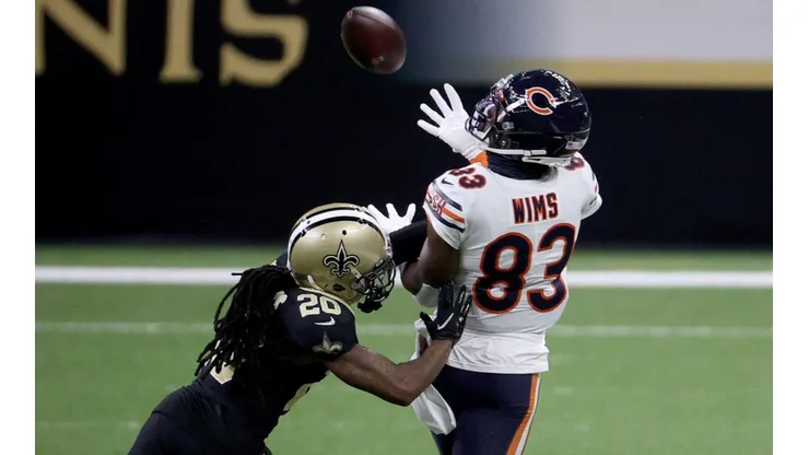 Javon Wims, receptor de los Bears