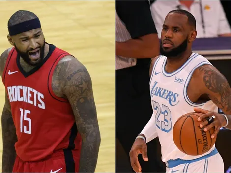 Cousins acabó con los Lakers: manotazo a la cara de LeBron