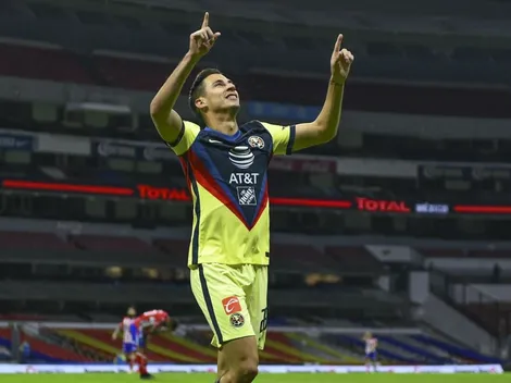 Diego Lainez felicitó a su hermano Mauro por el debut goleador con América