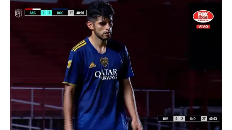 Carlos Zambrano llegó a Boca Juniors en el 2020.