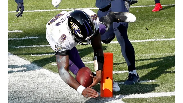 Lamar Jackson, quarterback de los Ravens