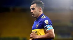 Carlos Tevez, capitán y referente de Boca.