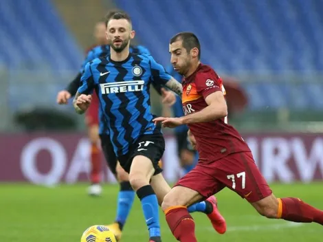 Roma e Inter empataron en un partidazo y no pudieron acercarse a la punta