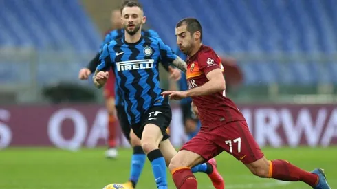 Partido vibrante entre Roma e Inter.