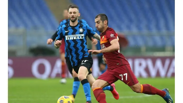 Partido vibrante entre Roma e Inter.