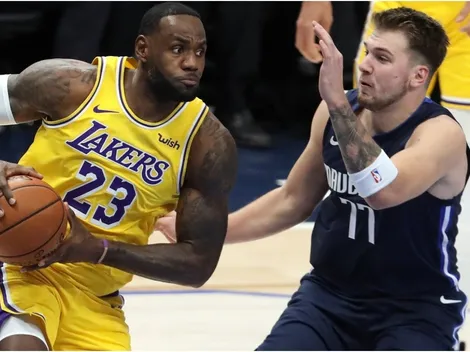 Luka Doncic reconoció que aprendió de LeBron James