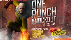 Comienza la colaboración de Free Fire x One Punch Man