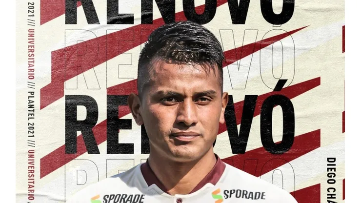 Diego Chávez fue campeón con Universitario la temporada 2013.