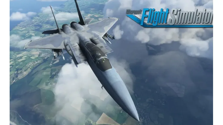 Así luce el F-15 que llegará a Microsoft Flight Simulator este mes