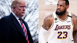 Donald Trump y LeBron James