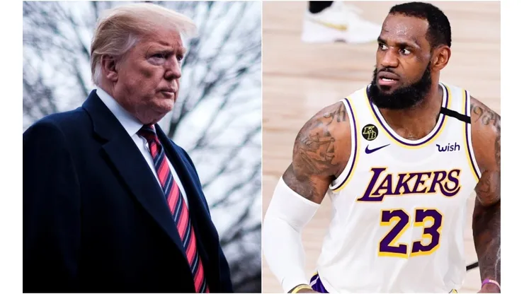 Donald Trump y LeBron James