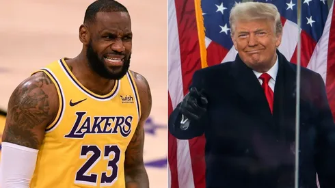 LeBron James y Donald Trump