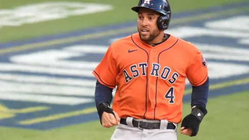 George Springer, ex jardinero de Houston Astros