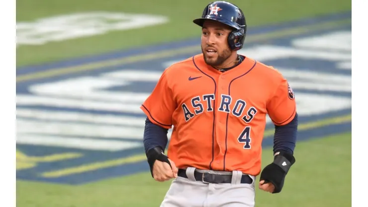 George Springer, ex jardinero de Houston Astros