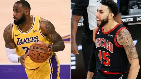 Los Angeles Lakers vs. Chicago Bulls juegan por una nueva fecha de la NBA este viernes (Getty Images)