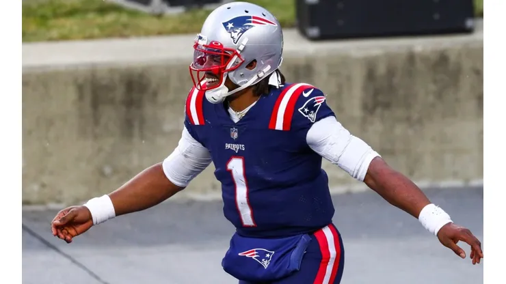 Cam Newton jugó la temporada 2020 en New England Patriots