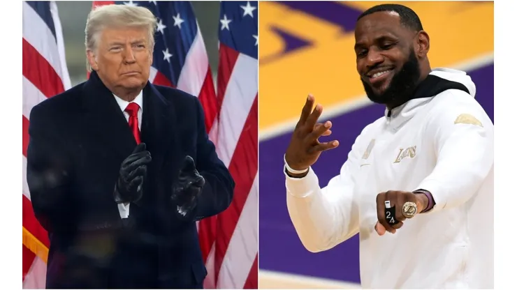 Donald Trump y LeBron James