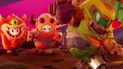 Así se ven las nuevas skins de DOOM que llegarán a Fall Guys esta semana