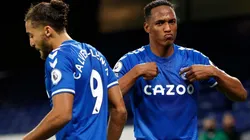 Yerry Mina y su impresionante estadística en la actual Premier League.