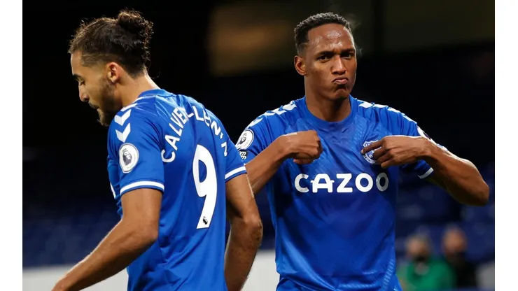 Yerry Mina y su impresionante estadística en la actual Premier League.