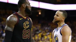 LeBron James y Stephen Curry