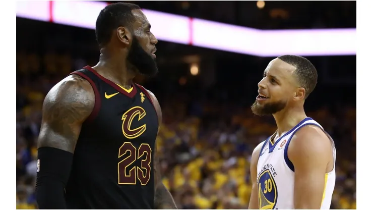 LeBron James y Stephen Curry