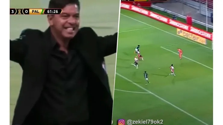 No podemos más: River goleó 3-0 a Palmeiras y hay un video que lo prueba
