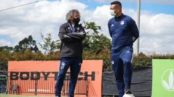 Alberto Gamero y Fredy Guarín.