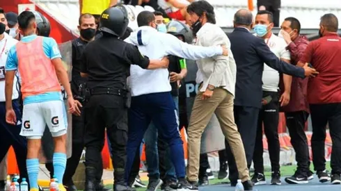 Ángel Comizzo hizo berrinche en la final del 2020 y también en el 2019.