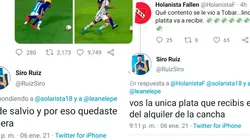 Héroe de Boca: con dos tuits, humilló a unos hinchas de Racing e Independiente