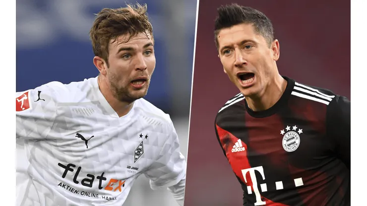 Borussia Mönchengladbach vs. Bayern Múnich por la Bundesliga.