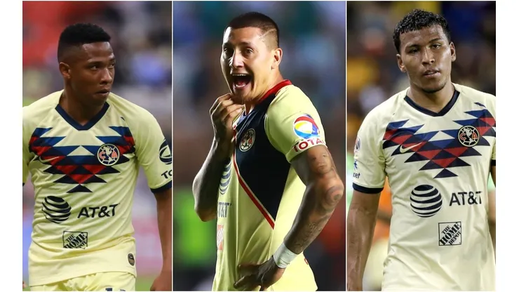 Roger Martínez, Nico Castillo y Andrés Ibarguen