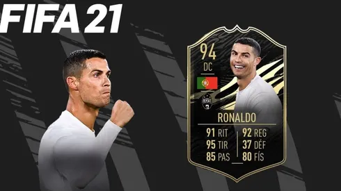 FIFA 21: Cristiano Ronaldo con 94 de Rating lidera el TOTW 15