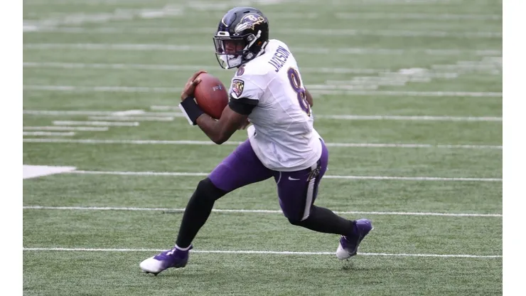Lamar Jackson, mariscal de campo en Baltimore Ravens
