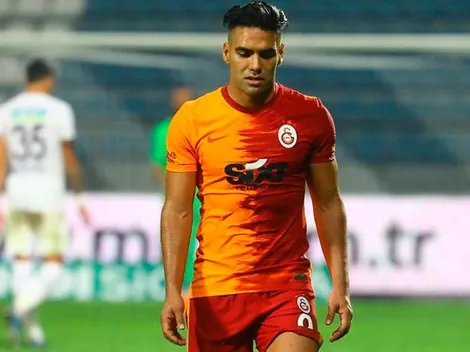 La lesión de Falcao, ¿el "adiós" definitivo para irse del Galatasaray?