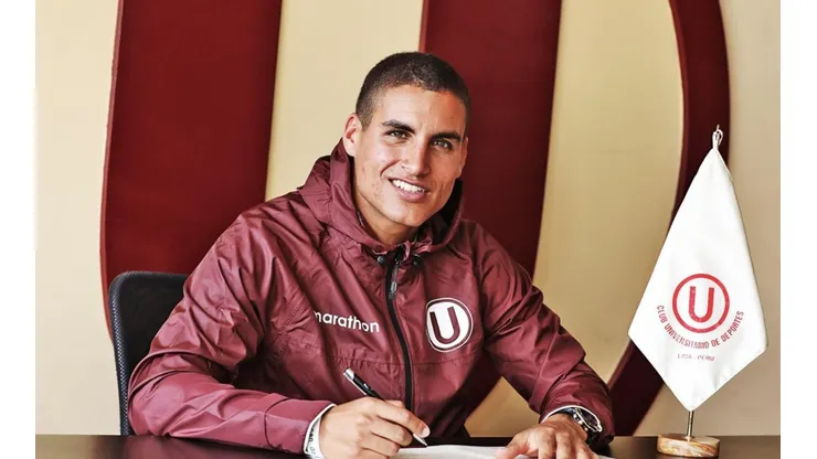 Alexander Succar anotó 3 goles con Universitario la temporada 2020.