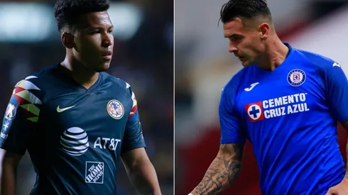 Roger Martínez y Milton Caraglio