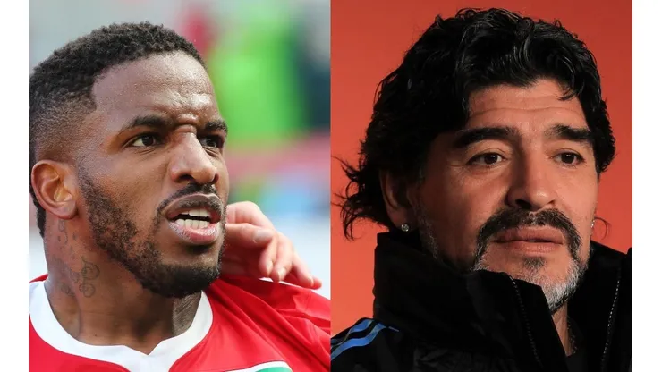 Jefferson Farfán recibió el llamado del ídolo argentino.