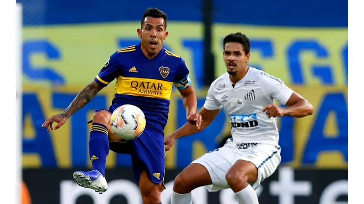 Boca vs. Santos (Foto: Getty Images)