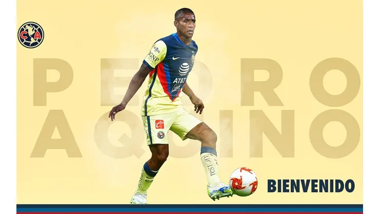 Pedro Aquino asegura que está en el equipo más grande de México.
