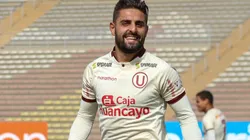 Luis Urruti marcó 6 goles con Universitario en 21 partidos, 9 de ellos como titular.