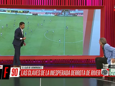 Sebastián Domínguez encontró un error que nadie vio en un gol que le hacen a River