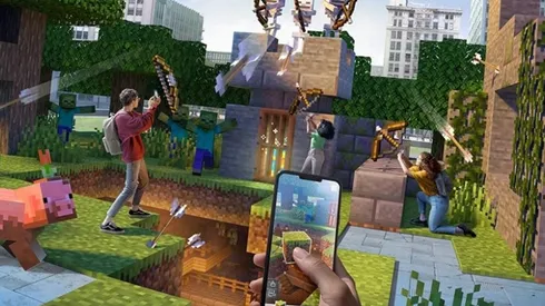 Minecraft Earth no funcionará más a partir de mitad de año