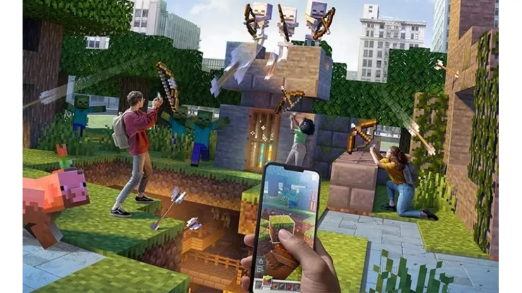 Minecraft Earth no funcionará más a partir de mitad de año